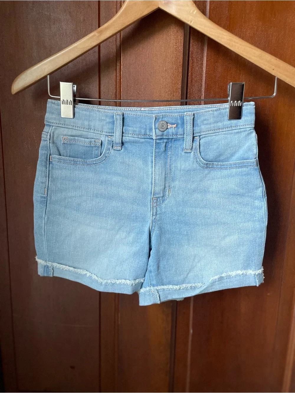 Old Navy girls size 10 high rise denim shorts